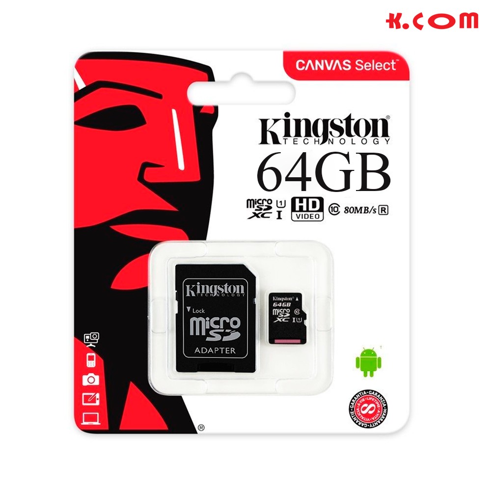 MEMORIA MICRO SD ADATA 64GB CLASE 10 - Kcom